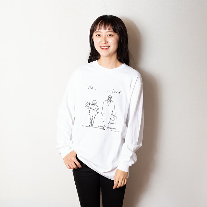 楽天市場 Leon レオン マチルダ Ok Good リブ ロンt 長袖tシャツ 映画tシャツ ユニセックス レディースモデル Oguoy
