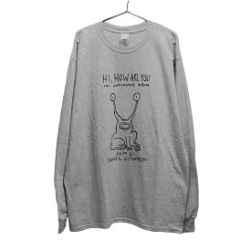 【レディースモデル】NIRVANA ニルヴァーナ カートコバーン 「The Devil and Daniel Johnston」 リブロンT　(長袖Tシャツ）バンドTシャツ