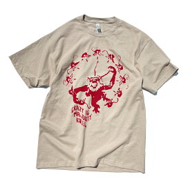 12モンキーズ 「CRAZY IS MAJORITY RULES」「MONKEY LOGO」 12MONKEYS 映画Tシャツ