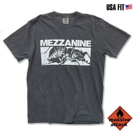 Massive Attack 「Mezzanine」T-shirts FADE　マッシヴアタック「メザニン」「メザニーン」　Tシャツ　音楽Tシャツ　バンドTシャツ　フェードTシャツ ペッパー