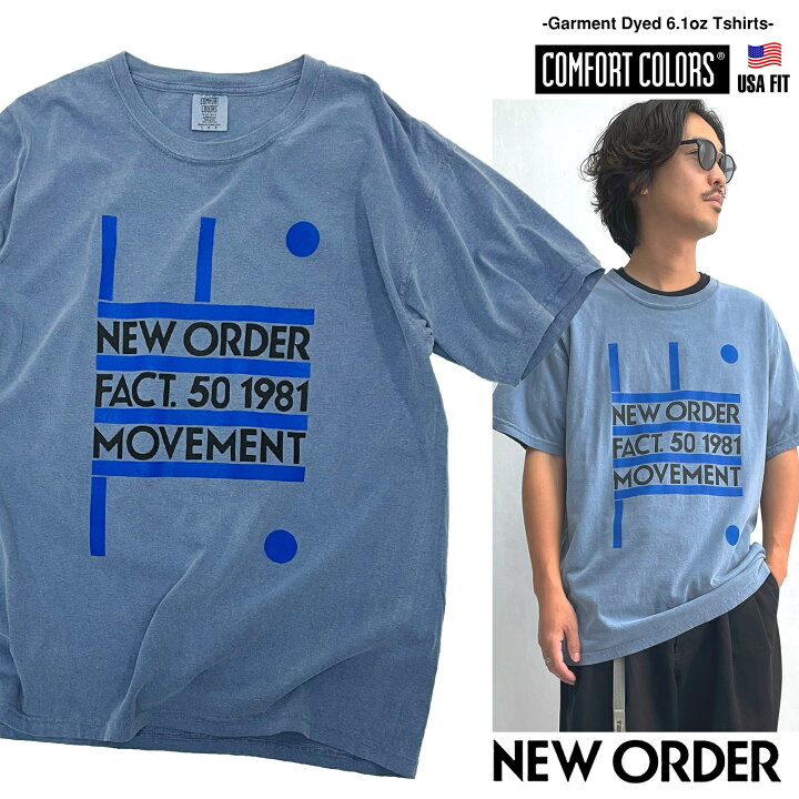 楽天市場】NEW ORDER 「ニューオーダー」「MOVEMENT」【Comfort Colors 
