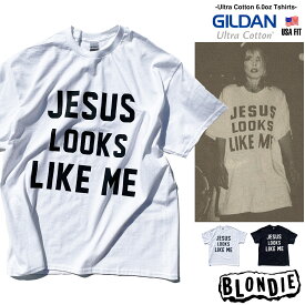 ブロンディ 「JESUS LOOKS LIKE ME」BLONDIE ンド Tシャツ USA企画 / Deborah Harry　デボラ ハリー　80年代 　パンク 　ニューウェイブ　ロックTシャツ　バンドTシャツ