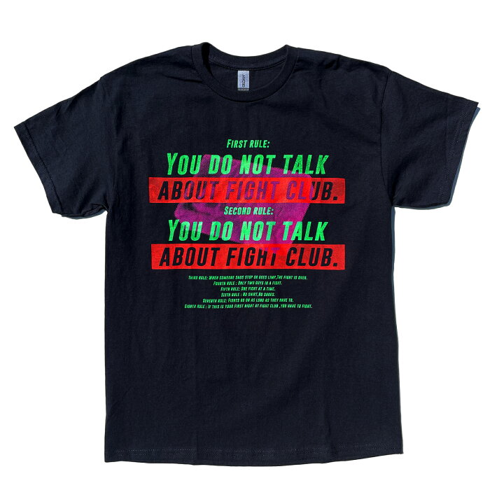 楽天市場】ファイトクラブ 「RULE」 FIGHTCLUB 映画Tシャツ 90s カルト  