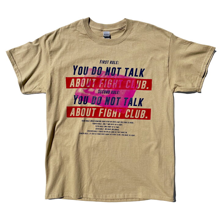 楽天市場】ファイトクラブ 「RULE」 FIGHTCLUB 映画Tシャツ 90s カルト 