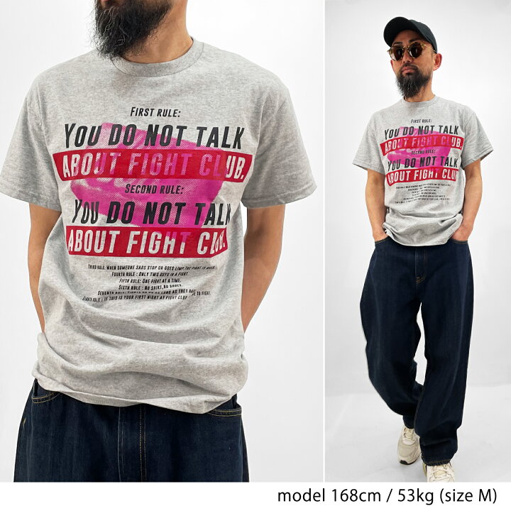 楽天市場】ファイトクラブ 「RULE」 FIGHTCLUB 映画Tシャツ 90s カルト 