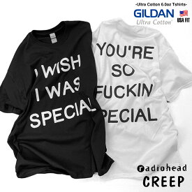 レディオヘッド 「FUCKIN' SPECIAL」「クリープ」RADIOHEAD　creep Tシャツ USA企画 / Thom York　トムヨーク　ロックTシャツ　バンドTシャツ