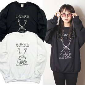 ダニエルジョンストン「Daniel Johnston」 Hi How Are You? スウェット トレーナー バンドTシャツ男女兼用 NIRVANA ニルバーナ カートコバーン