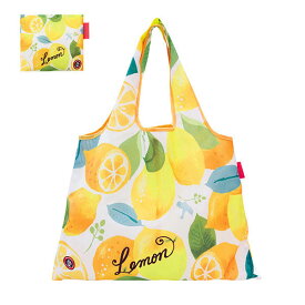 再入荷【メール便のみ送料無料】ショッピングバッグ 「Lemon」 折りたたみエコバッグ