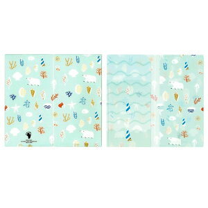 【日本製】 【SALE】デザイナーズジャパン 抗菌マスクケース 3ポケット 貝殻