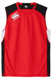 ★5%以上off★あす楽★ 24ss カンタベリー CANTERBURY RG34003B PRACTICE SLEEVELESS ラグビー トレーニング 練習 練習着 シャツ プラシャツ プラクティスシャツ ノースリーブ 遮熱 暑さ対策 ベタつき 軽減 抗菌 防臭 クラブ 部活 サークル