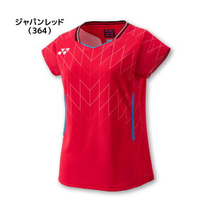 25ss ヨネックス YONEX 20915 ウィメンズゲームシャツ(フィットシャツ) ゲームシャツ 半そで レディース バドミントン 吸汗 速乾