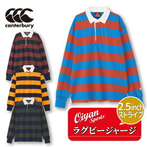 25ss J^x[ CANTERBURY RA44133 2.5INCH STRIPE RUGBY JERSEY   |Vc K[| K[Vc Rbg  i  Nu W g[jO Or[  JWA