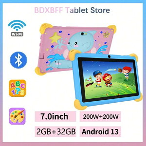 �V�^ 7�C���` M10 WiFi �q���p�^�u���b�g MTK�`�b�v �N�A�b�h�R�A 2GB RAM 32GB ROM Android 13.0 �V�X�e�� IPS 1024*600 �f�B�X�v���C Bluetooth�T�|�[�g ���^�Q�[������ 3000mAh�o�b�e���[�d���A�_�v�^����