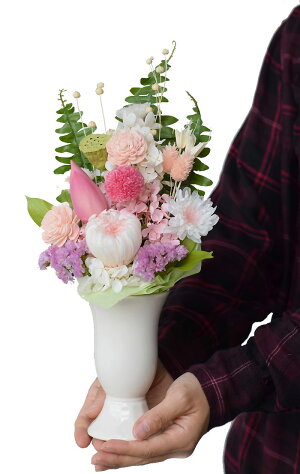 お供えお悔みお彼岸花仏花プリザーブドフラワーブリザードフラワーフラワー-すみれ菫-1つ【送料無料】命日花仏花フラワー和風アレンジメントフラワーお供え菊プリザ【あす楽対応】花