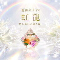 【anan掲載】盛り塩 交換不要 龍神のすず® 虹龍 おしゃれ オルゴナイト 持ち歩ける盛り塩 開運グッズ 浄…