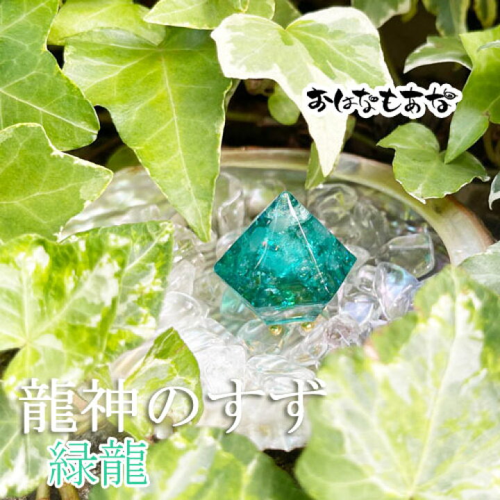 楽天市場】盛り塩 龍神のすず 緑龍 1個 ご祈祷済 浄化 高波動 盛塩 