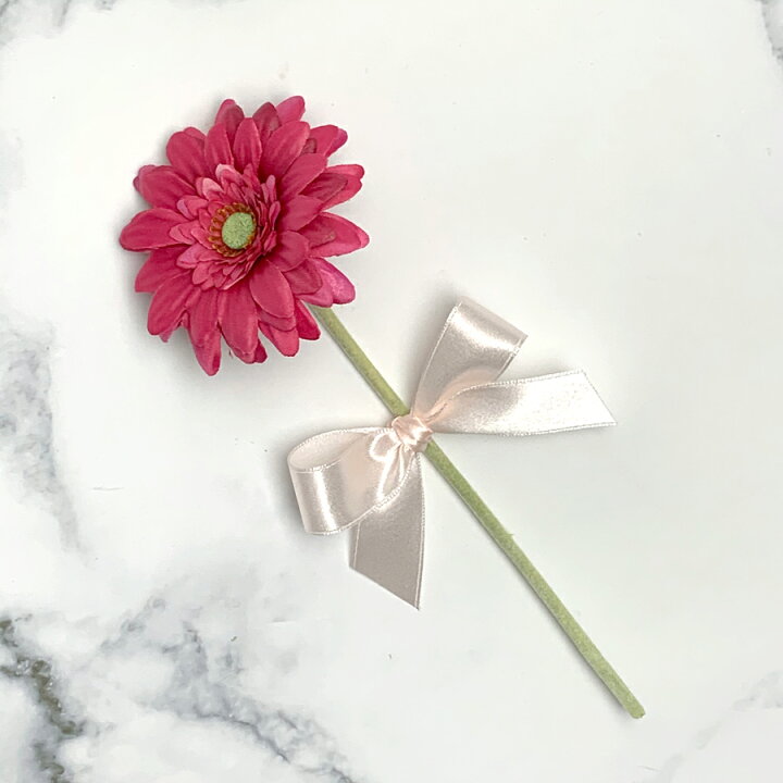 既成デザイン♥️ピンクガーベラ - ソフト・ハードケース 