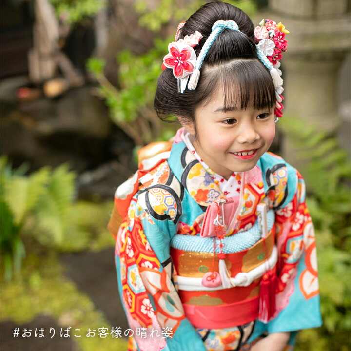 楽天市場】七五三 着物 レンタル 7歳 フルセット アンティーク 正絹 