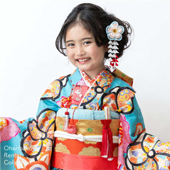 楽天市場】七五三 着物 レンタル 7歳 フルセット アンティーク 正絹 