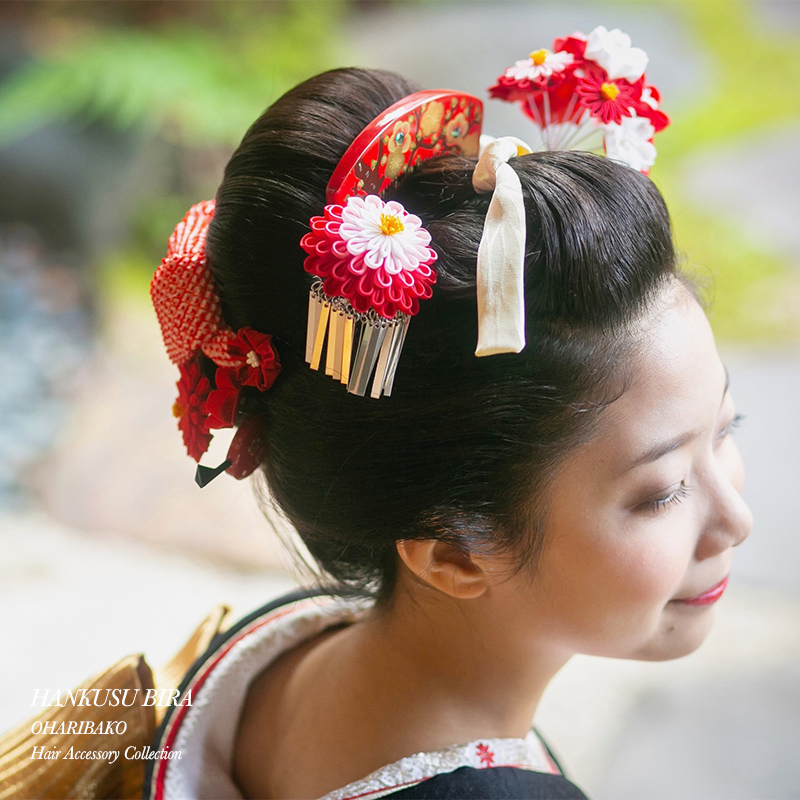 楽天市場】七五三 髪飾り はんくすビラかんざし 日本製 送料無料
