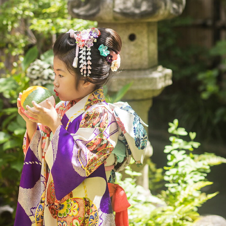楽天市場】七五三 髪飾り 桜一輪コーム【春】浴衣 夏 和装 つまみ細工 