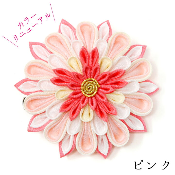 桜つまみ細工キットピンク5個分 - その他