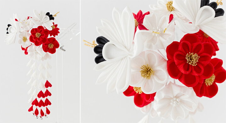 楽天市場】はなころもかんざし夫婦鶴セット【ブライダル】【花嫁】【和  