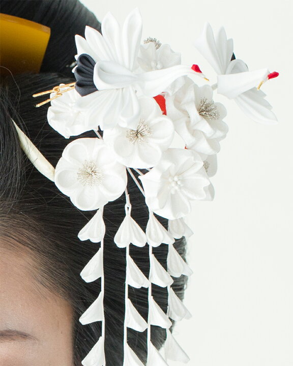 楽天市場】はなころもかんざし夫婦鶴セット【ブライダル】【花嫁】【和  