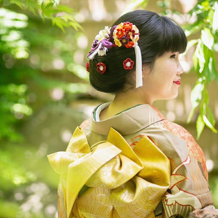 楽天市場】梅薬玉かんざし【桐箱付】【ブライダル】【花嫁】【和婚 