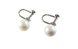 アコヤ真珠 イヤリング K14WG ホワイトゴールド 7.0-7.5mm ホワイト あこや 本真珠 真珠 あこや真珠 パール ギフト プレゼント フォーマル カジュアル 冠婚葬祭 結婚式 卒業式 入学式