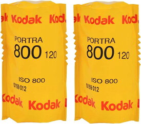 Kodak カラーネガフィルム ポートラ800 120 2本パック
