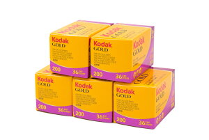 Kodak J[lKtB GOLD 200 35mm 36B 5{set