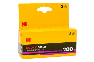 Eastman Kodak �J���[�l�K�t�B���� GOLD 200 35mm 24���B 3�{�p�b�N 7518301