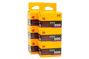 Kodak �J���[�l�K�t�B���� GOLD 200 35mm 36���B 6�{�Z�b�g