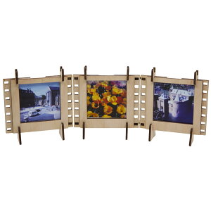 JollyLook 3ʃtHgt[ instax SQUAREp Natural Wood JLK018