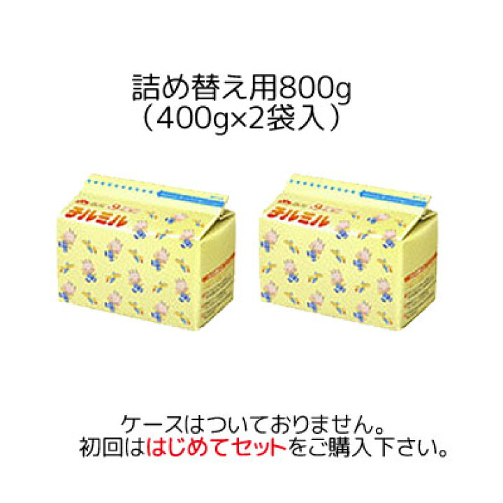 楽天市場】【3箱セット】森永 チルミル エコらくパック つめかえ用 