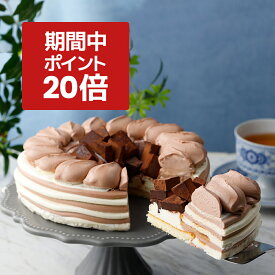 【ポイント 20倍 キャンペーン 期間中】オハヨー乳業 新作 生チョコ＆ベリーのアイスクリームケーキ 5号 15cm 予約 父の日 アイスケーキ いちご ストロベリー チョコレート 生チョコ ラズベリー ブルーベリー ミルクアイス お祝い 誕生日 プレゼント スイーツ ホールケーキ