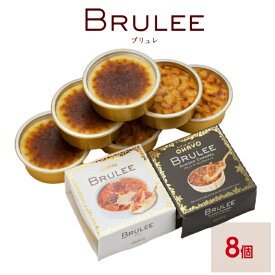 BRULEE GIFT（ブリュレ ギフト）アイスクリーム オハヨー乳業 詰め合わせ ブリュレ スイーツ ミルク アーモンドキャラメル ミルクアイス 8個 セット クリスマス 年末年始