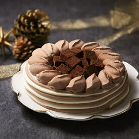 オハヨー乳業 生チョコアイスデコレーション バレンタインチョコ 2026 予約 3層 アイスクリーム アイスケーキ チョコレート 生チョコ ギフト 贈り物 贈答品 お祝い 誕生日 お礼 お返し 返礼品 お取り寄せ プレゼント スイーツ ホールケーキ 高級 冷凍 送料無料