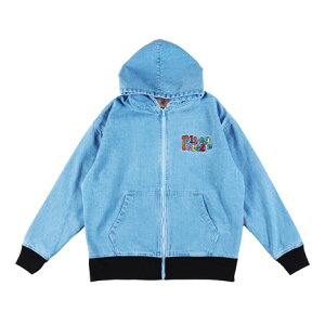 �y ROLLING CRADLE / LOGO DENIM JACKET / BLUE �z ���[�����O�N���C�h�� �����N�� �W���P�b�g �A�E�^�[ �u���]�� �f�j�� �C���f�B�S �u���[ ��