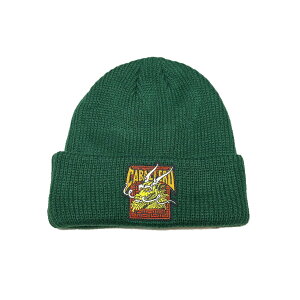 �y POWELL PERALTA / CABALLERO STREET DRAGON BEANIE / FOREST GREEN �z �p�E�G�� �y�����^ �X�q �j�b�g�L���b�v �r�[�j�[ �X�e�B�[�u�L���o���� �O���[�� �� �X�P�[�g�{�[�h