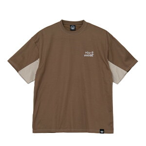 �y TOY MACHINE / TURTLE BOY DRY MESH JERSEY TOP / BROWN �z�g�C�}�V�[�� �g�C�} ���� �W���[�W ���b�V�� T�V���c �r�b�O�V���G�b�g 2�g�[�� �u���E�� �x�[�W�� �X�P�{�[ �X�P�[�g�{�[�h
