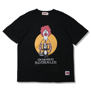 �y�\�񏤕i�z2026�N6�����ח\��y ANIMALIA / 5.6oz S/S Tee - I'm Damn It / BLACK �z �A�j�}���A ���� T�V���c �n���o�[�K�[ �X�J���N �J�X�N�� �u���b�N ��