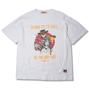 �y�\�񏤕i�z2026�N6�����ח\��y ANIMALIA / 5.6oz S/S Tee - KE-MO SHE-BEE / WHITE �z �A�j�}���A ���� T�V���c �n���o�[�K�[ �E�F�X�^�� �z���C�g ��