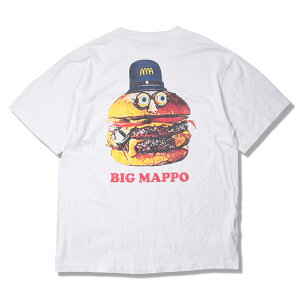 �y�\�񏤕i�z2026�N6�����ח\��y ANIMALIA / 5.6oz S/S Tee - BIG MAPPO?/ WHITE �z �A�j�}���A ���� T�V���c �n���o�[�K�[ �r�b�O�}�b�| �z���C�g ��