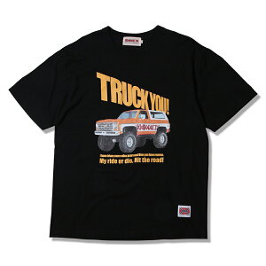 �y�\�񏤕i�z2026�N6�����ח\��y ANIMALIA / 5.6oz S/S Tee - TRUCK YOU / BLACK �z �A�j�}���A ���� T�V���c �s�b�N�A�b�v �g���b�N �� �u���b�N ��
