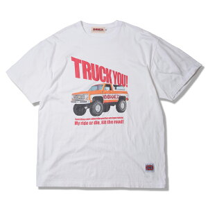 �y�\�񏤕i�z2026�N6�����ח\��y ANIMALIA / 5.6oz S/S Tee - TRUCK YOU / WHITE �z �A�j�}���A ���� T�V���c �s�b�N�A�b�v �g���b�N �� �z���C�g ��