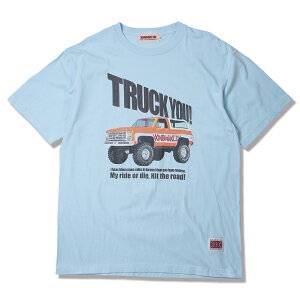 �y�\�񏤕i�z2026�N6�����ח\��y ANIMALIA / 5.6oz S/S Tee - TRUCK YOU / L . BLUE �z �A�j�}���A ���� T�V���c �s�b�N�A�b�v �g���b�N �� ���C�g �u���[ ���F