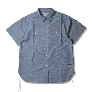 �y�\�񏤕i�z2026�N7�����ח\��y ANIMALIA / DUNGAREES - TRUCK YOU / L . BLUE �z �A�j�}���A ���� �V���c �_���K���[ �s�b�N�A�b�v �g���b�N �� ���C�g �u���[ ���F