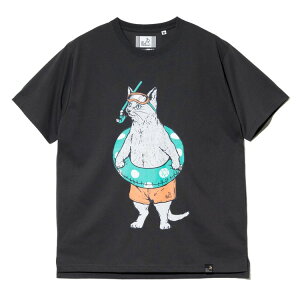 �y go slow caravan / DrymixR BEACH CAT TEE / SUMI �z�S�[�X���[�L�����o�� T�V���c ���� �h���C �z������ �u���b�N �� �A�E�g�h�A